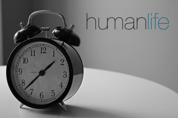 alarm clock human