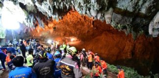 Thai cave where soccer team was trapped now a tourist attraction