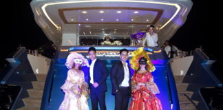 Italian Super Yacht debut at Ocean Yacht Marina Pattaya Thailand