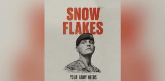 Scots Guardsman ‘to quit forces’ after his image is used on snowflake poster