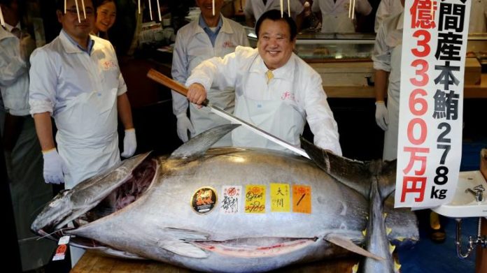 record tuna