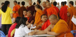 Obese monks urged to exercise amid health concerns – though weight training is banned