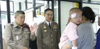 Thai Police volunteer charged with wounding toddler
