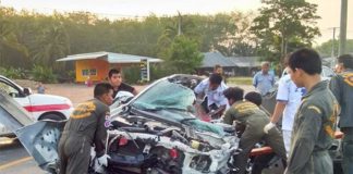 106 road fatalities on first two days of Songkran