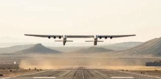 Stratolaunch, the World’s Biggest Aircraft, Makes Historic 1st Flight