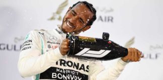 Lewis Hamilton wins in Bahrain after Charles Leclerc loses power and lead