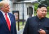 President Trump and Kim Jong Un Shake Hands at Korean DMZ at Impromptu Meeting