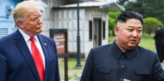 President Trump and Kim Jong Un Shake Hands at Korean DMZ at Impromptu Meeting