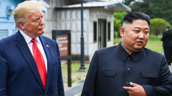 President Trump and Kim Jong Un