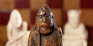 Lewis Chessmen piece, long-lost Viking relic, rediscovered in Scottish family’s drawer