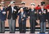 D-day veterans and world leaders take part in emotional ceremony