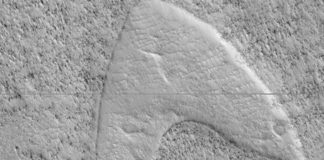 ‘Star Trek’ Logo Spotted on Mars