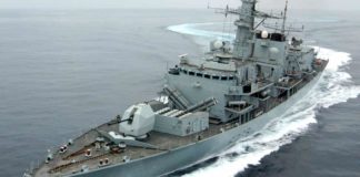 UK ships in Gulf on high alert after Royal Navy trains guns on Iranian vessels