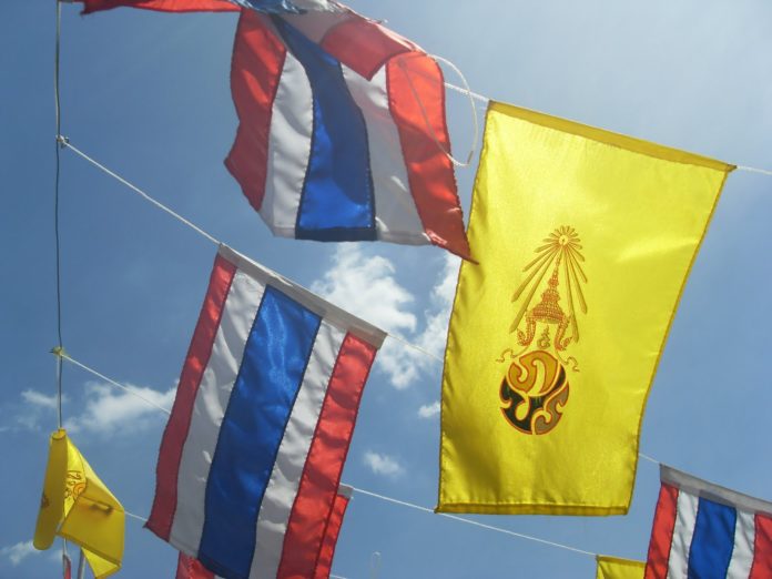 Thai yellow flag