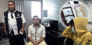 American man and Thai wife arrested for selling ‘ice’ in Pattaya after police swooped on Bang Lamung condo