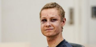 Norway mosque shooting suspect appears in court with wounded face