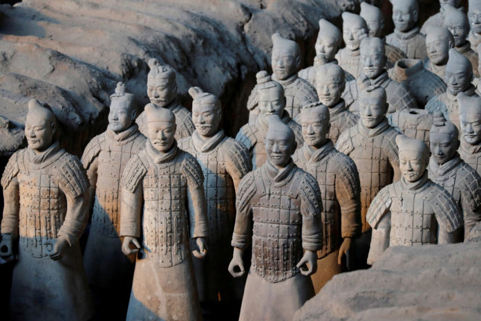 China's terracotta warriors