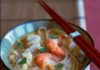Thai-Style Soup with Prawns, Noodles and Lemongrass Recipe