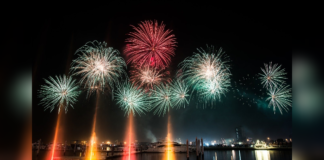 Sattahip checks 100 Years market for illegal fireworks