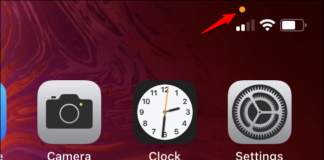 What the Orange Dot on Your iPhone Means