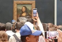 Mona Lisa left with cake on her face at the Louvre