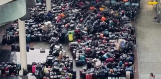 ‘Enormous luggage carpet’ at Airport