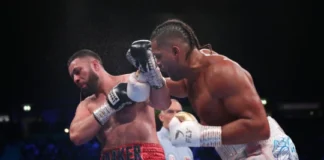 Las Vegas showdown with Deontay Wilder