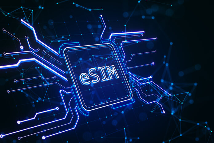 esim-digital-circuit-background